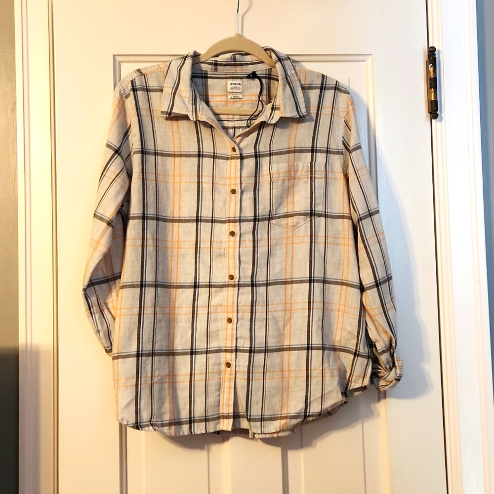 Prana flannel shirt